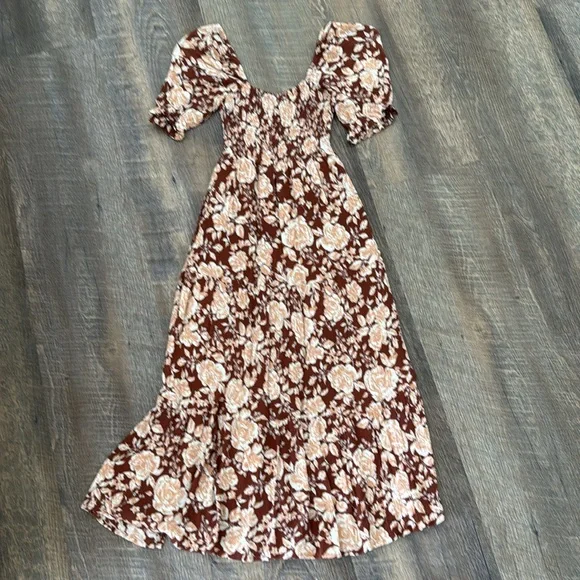 Abercrombie & Fitch Red and White Maxi Sundress - Picture 5 of 6